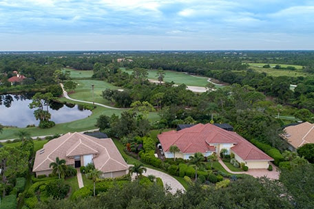 Golf course home in Harbour Ridge
